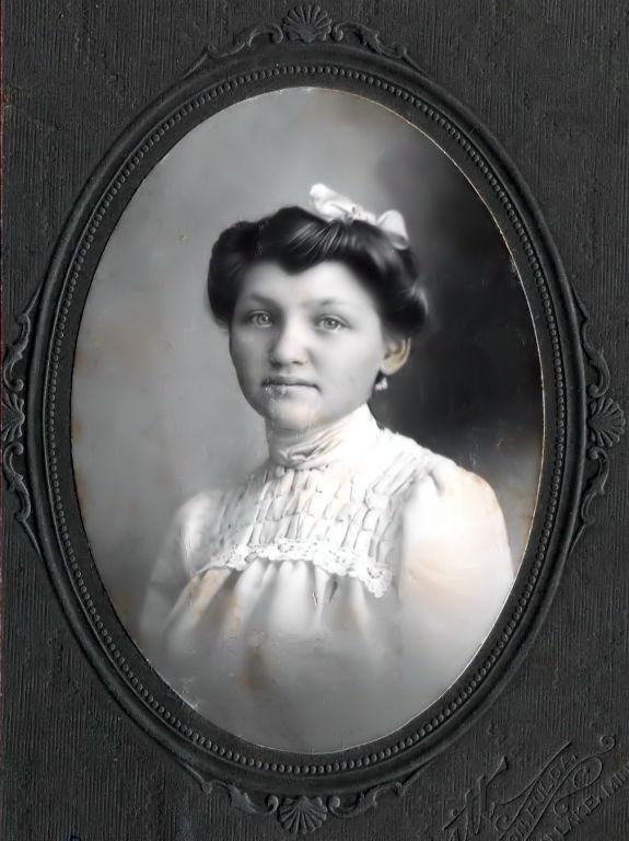 My 1st cousin 2x removed, wife of Frank Guest Fisher